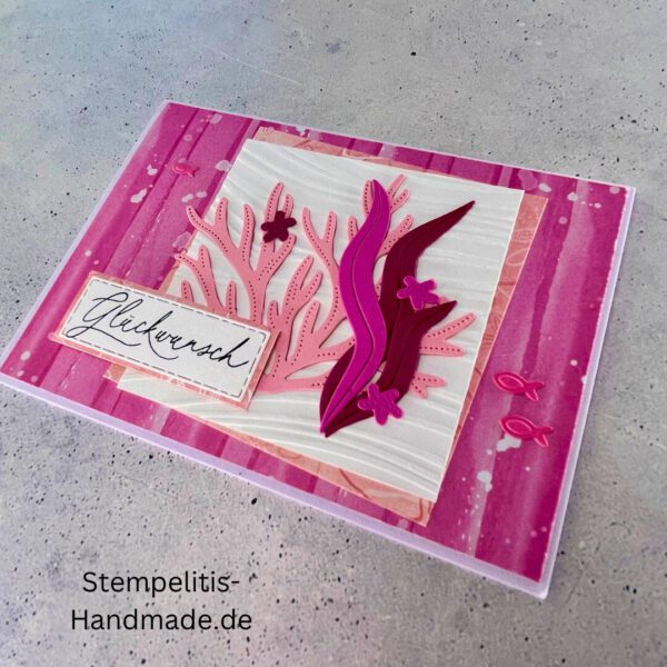 Ozean, Krebs, Hummer, Tintenfisch, Seestrrn, Meer, Stampin Up, Stempelset, handmade, Karte, Basteln, Geburtstag, Freundschaft, Grußkarte, DIY, Kolorieren, Klarsichtstempel, Scrapbooking, Papierbasteln, Bastelideen, Karten gestalten, Motivstempel, Bastelzubehör, kreative Karten, Stempeln, Stempelmotive, Bastelset, Bastelkarte, Kartenbasteln, Bastelprojekt, Handarbeit, selbstgemacht, Bastelstempel, Bastelspaß, Bastelfreude
