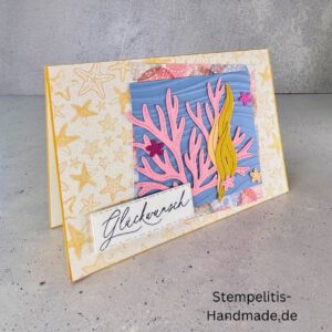 Ozean, Krebs, Hummer, Tintenfisch, Seestrrn, Meer, Stampin Up, Stempelset, handmade, Karte, Basteln, Geburtstag, Freundschaft, Grußkarte, DIY, Kolorieren, Klarsichtstempel, Scrapbooking, Papierbasteln, Bastelideen, Karten gestalten, Motivstempel, Bastelzubehör, kreative Karten, Stempeln, Stempelmotive, Bastelset, Bastelkarte, Kartenbasteln, Bastelprojekt, Handarbeit, selbstgemacht, Bastelstempel, Bastelspaß, Bastelfreude