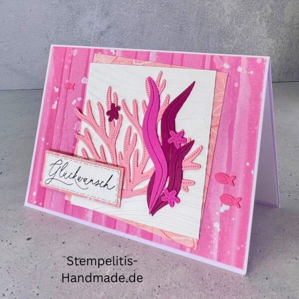 Ozean, Krebs, Hummer, Tintenfisch, Seestrrn, Meer, Stampin Up, Stempelset, handmade, Karte, Basteln, Geburtstag, Freundschaft, Grußkarte, DIY, Kolorieren, Klarsichtstempel, Scrapbooking, Papierbasteln, Bastelideen, Karten gestalten, Motivstempel, Bastelzubehör, kreative Karten, Stempeln, Stempelmotive, Bastelset, Bastelkarte, Kartenbasteln, Bastelprojekt, Handarbeit, selbstgemacht, Bastelstempel, Bastelspaß, Bastelfreude