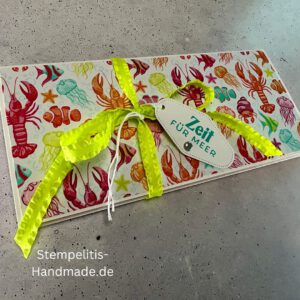 Aufklappkarte Aus dem Ozean, Ozean, Krebs, Hummer, Tintenfisch, Seestrrn, Meer, Stampin Up, Stempelset, handmade, Karte, Basteln, Geburtstag, Freundschaft, Grußkarte, DIY, Kolorieren, Klarsichtstempel, Scrapbooking, Papierbasteln, Bastelideen, Karten gestalten, Motivstempel, Bastelzubehör, kreative Karten, Stempeln, Stempelmotive, Bastelset, Bastelkarte, Kartenbasteln, Bastelprojekt, Handarbeit, selbstgemacht, Bastelstempel, Bastelspaß, Bastelfreude