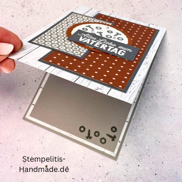 Vatertag, Vatertagskarte, Werkzeug, Handwerker, Handmade