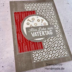 Vatertag, Vatertagskarte, Werkzeug, Handwerker, Handmade
