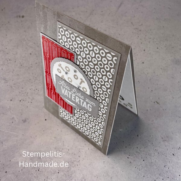 Vatertag, Vatertagskarte, Werkzeug, Handwerker, Handmade