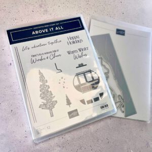 Above it all, Stempelset, Stanzformen, Stampin Up, Winter, Weihnachten