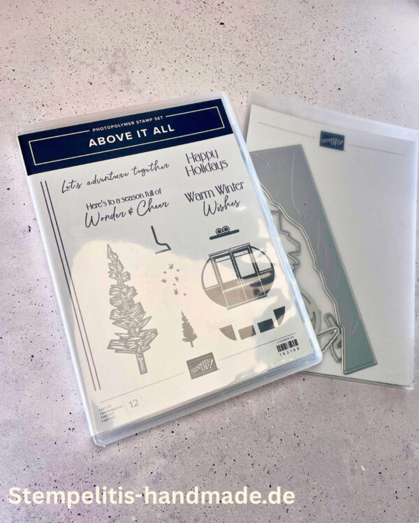 Above it all, Stempelset, Stanzformen, Stampin Up, Winter, Weihnachten
