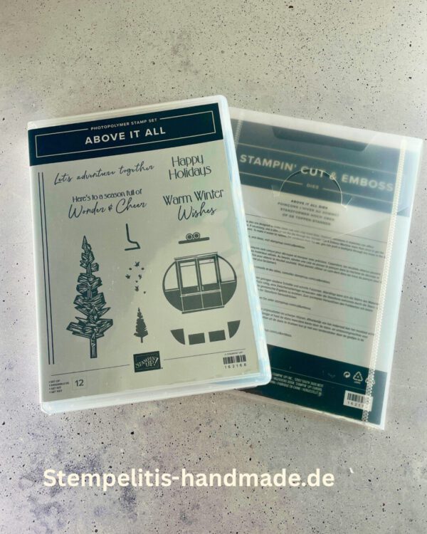 Above it all, Stempelset, Stanzformen, Stampin Up, Winter, Weihnachten