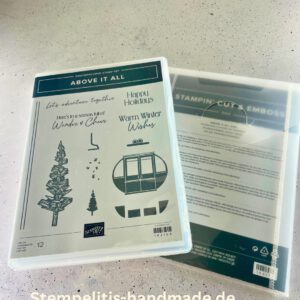 Above it all, Stempelset, Stanzformen, Stampin Up, Winter, Weihnachten