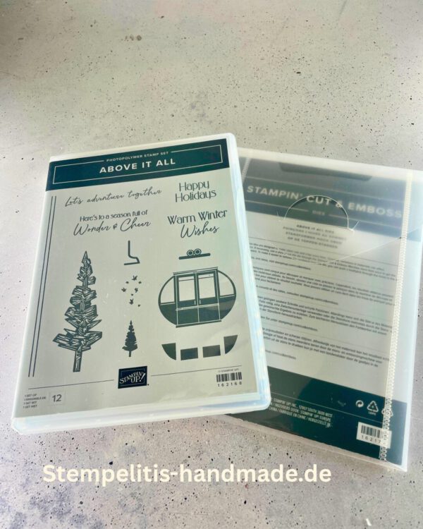 Above it all, Stempelset, Stanzformen, Stampin Up, Winter, Weihnachten