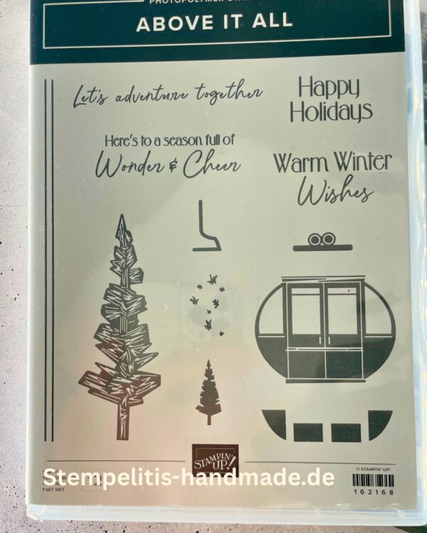 Above it all, Stempelset, Stanzformen, Stampin Up, Winter, Weihnachten