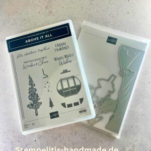 Above it all, Stempelset, Stanzformen, Stampin Up, Winter, Weihnachten