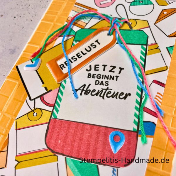 Reiselust – handgemachte Karte für Reisende und Abenteurer – Bild 2