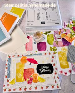 Stempel, Stanzform, Stampin Up, Stempelkissen, Schneidebrett, Schere