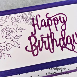 handgemachte Karte, Stampin Up Karte, Explosionskarte kaufen, Aufklappkarte Happy Birthday, Gutschein Verpackung Karte, Geldgeschenk Karte handmade