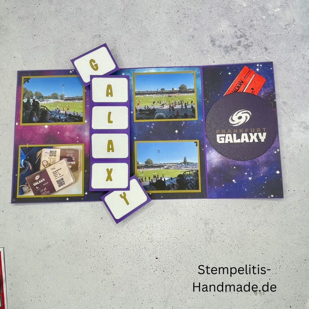 Frankfurt Galaxy, Fotoalbum, Album, Football, basteln, Handmade