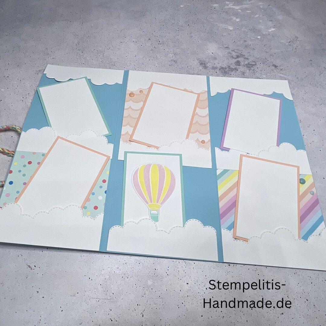 basteln, DIY, Geburtstag, Handmade, Karten, Stampin up, Stempel, Anleitung, Tutorial, Einsteckalbum., Minialbum