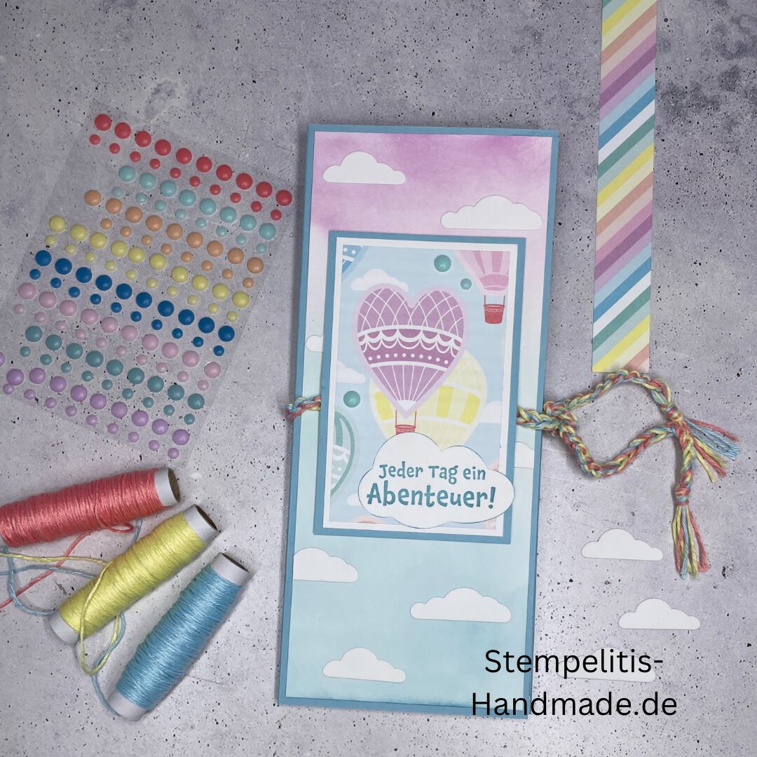 basteln, DIY, Geburtstag, Handmade, Karten, Stampin up, Stempel, Anleitung, Tutorial, Einsteckalbum., Minialbum