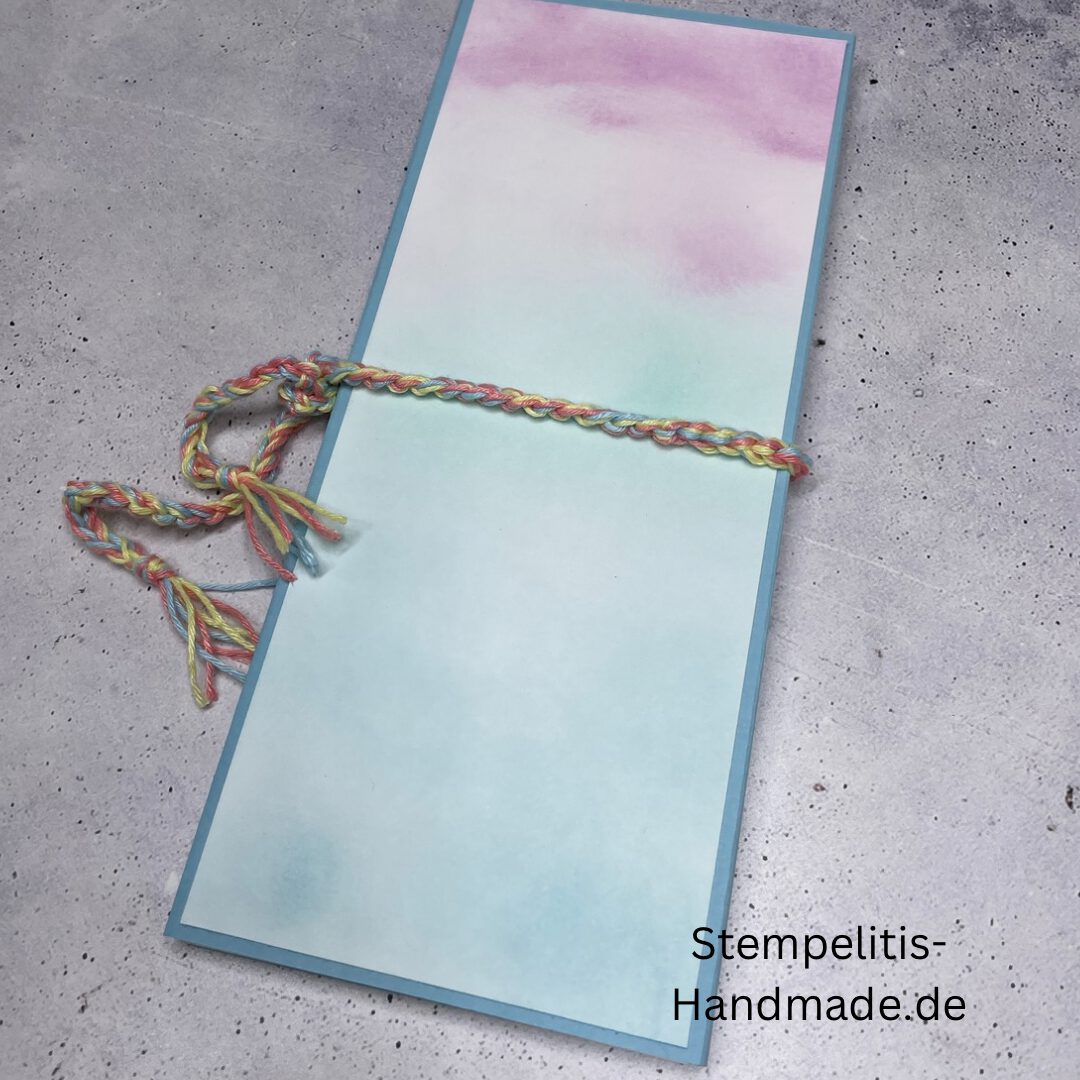 Einsteckalbum, Minialbum, Papierbasteln, Anleitung