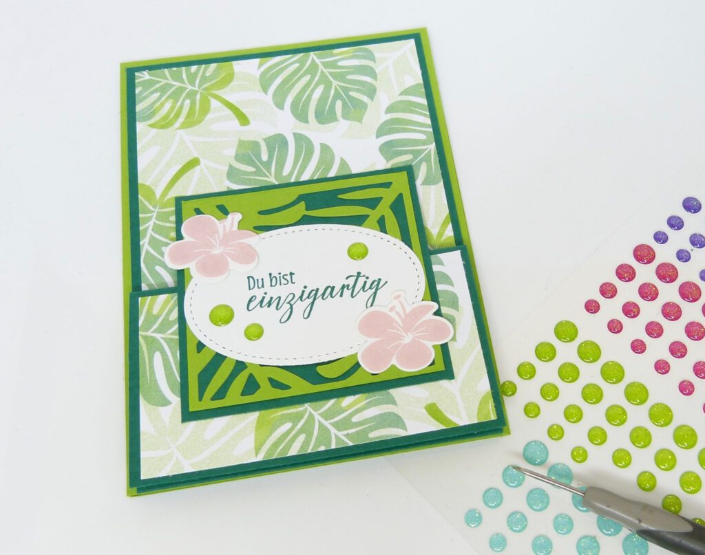 Front Step Karte, Anleitung, Stampin Up, Handmade, Papierbasteln, Stempelitis