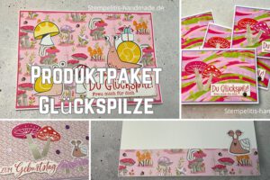 Karte, handgemacht, Glückspilze, basteln, Kartenbasteln