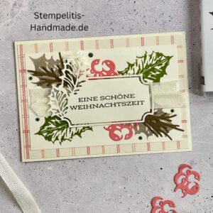 Weihnachtskarte, Weihnachten, Anleitung, Tutorial, Stampin Up, Stempelitis