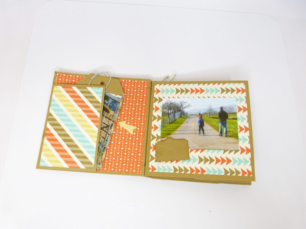 Minialbum, Album basteln, Erinnerungen, Fotoalbum, Papierbasteln, Anleitung, Tutorial, Stampin Up, Stempelitis