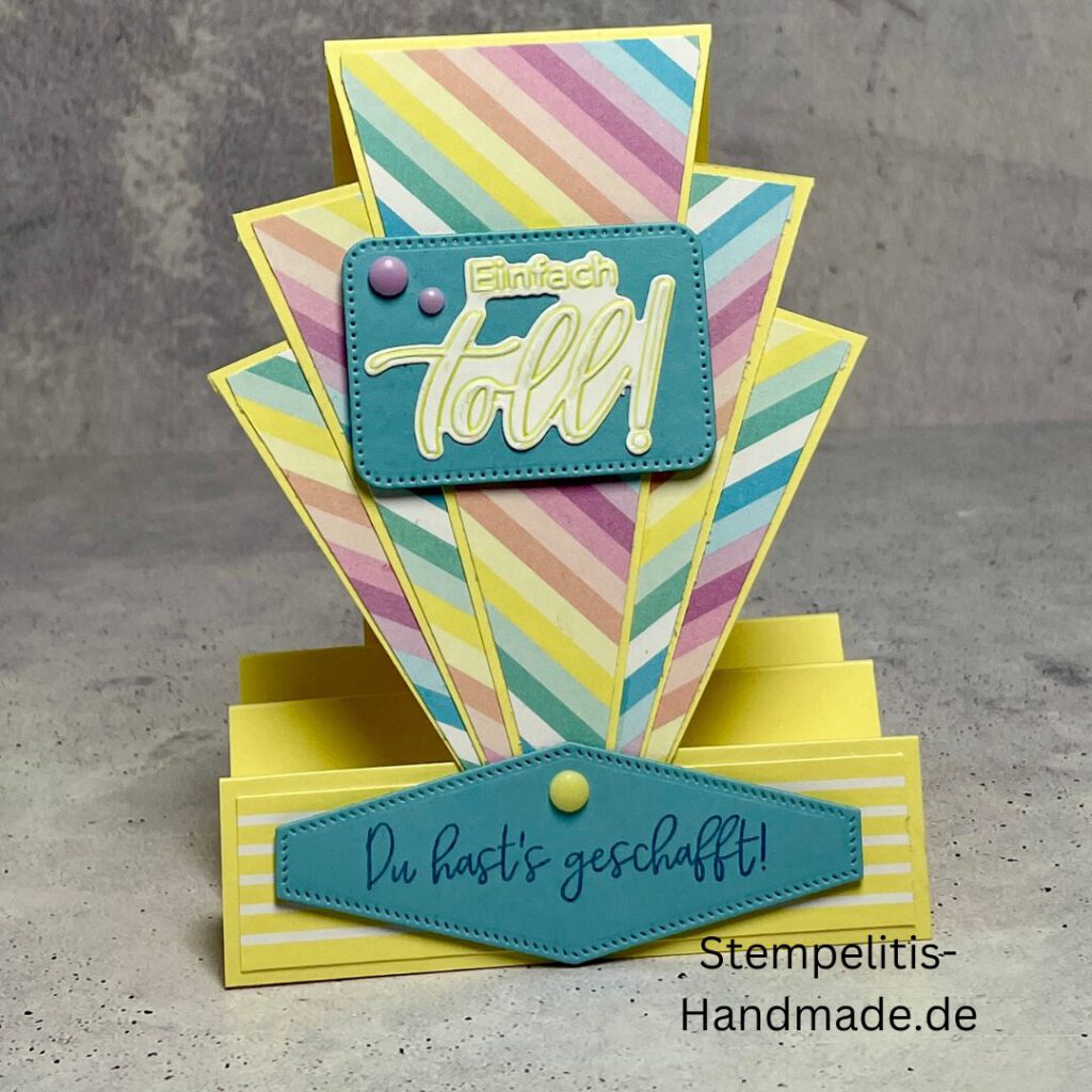 Anleitung, basteln, DIY, Geburtstag, Handmade, Karten, Stampin up, Stempel, Tutorial