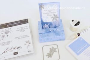 Stand up Panel Karte, Weihnachten, Stampin Up, Schneeman, Papierbasteln, DIY, handmade, Stempelitis