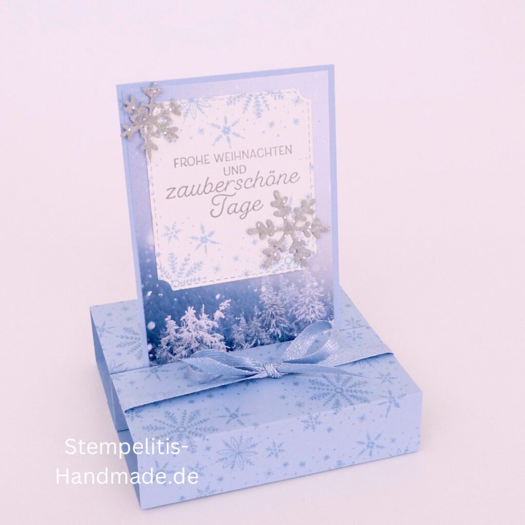 Stand up Panel Karte, Weihnachten, Stampin Up, Schneeman, Papierbasteln, DIY, handmade, Stempelitis