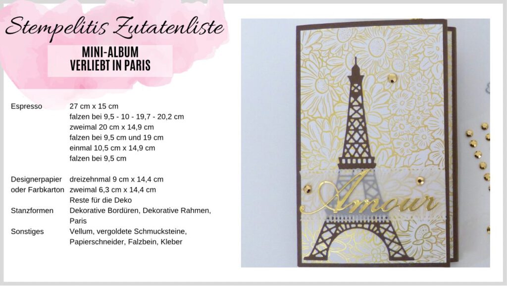 Minialbum, basteln, Album basteln, handmade, Stempelitis, Stampin up