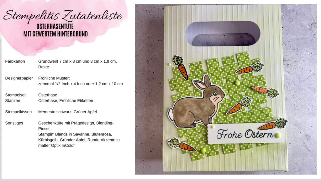 Ostertüte Anleitung