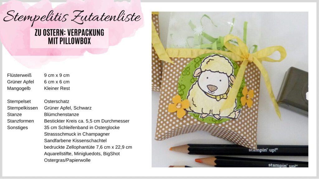 Kissenschachtel Ostern