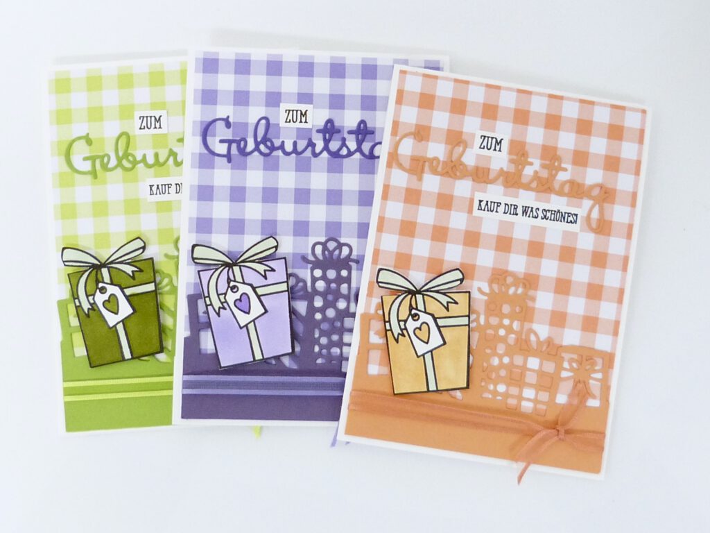 Karte mit Gutscheinfach, Anleitung, Stampin Up, Tutorial, Geburtstagskarte, Gutschein, schenken, handmade