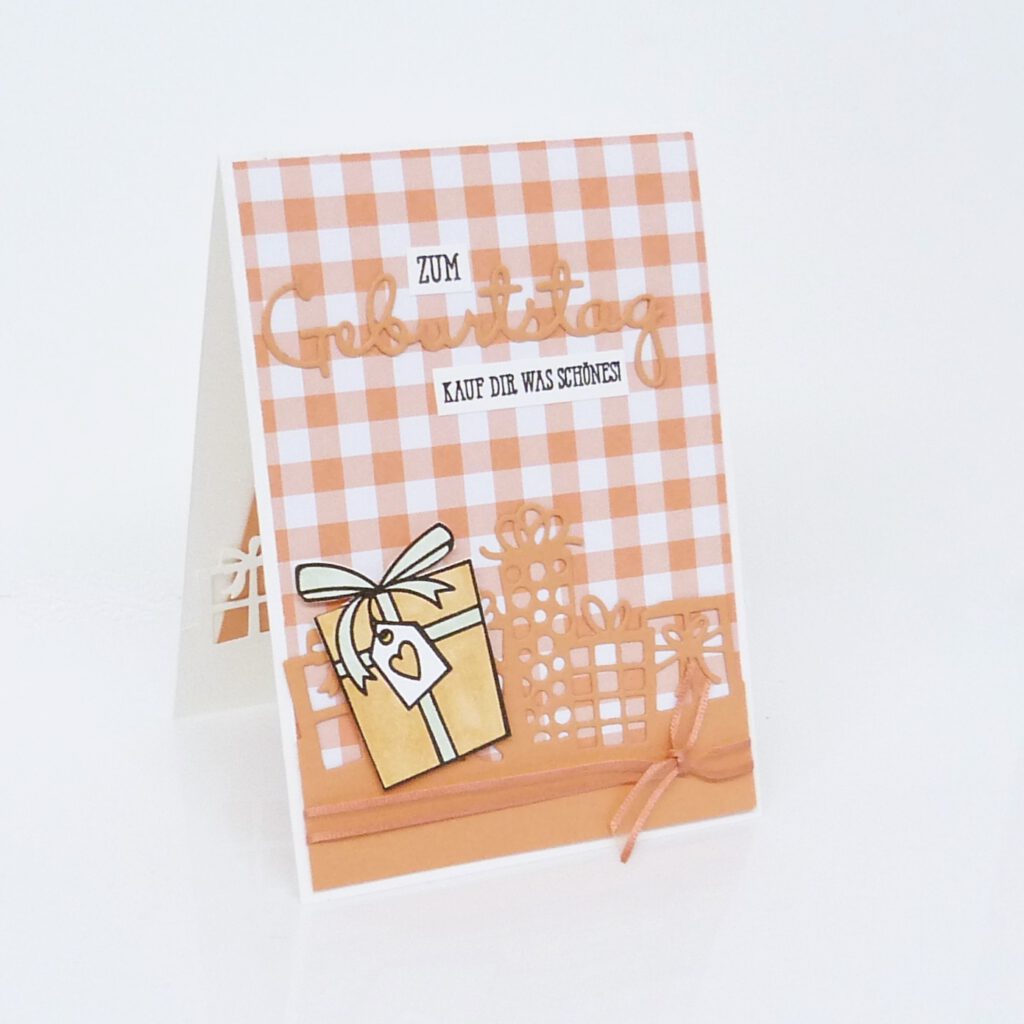 Karte mit Gutscheinfach, Anleitung, Stampin Up, Tutorial, Geburtstagskarte, Gutschein, schenken, handmade