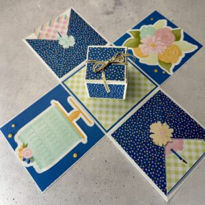 Geburtstagsbox für deine beste Freundin , Explosionsbox, Verpackung, Geschenk, Stampin Up, handmade, Verpackung, Geschenk, Stampin Up, handmade