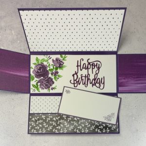 handgemachte Karte, Stampin Up Karte, Explosionskarte kaufen, Aufklappkarte Happy Birthday, Gutschein Verpackung Karte, Geldgeschenk Karte handmade