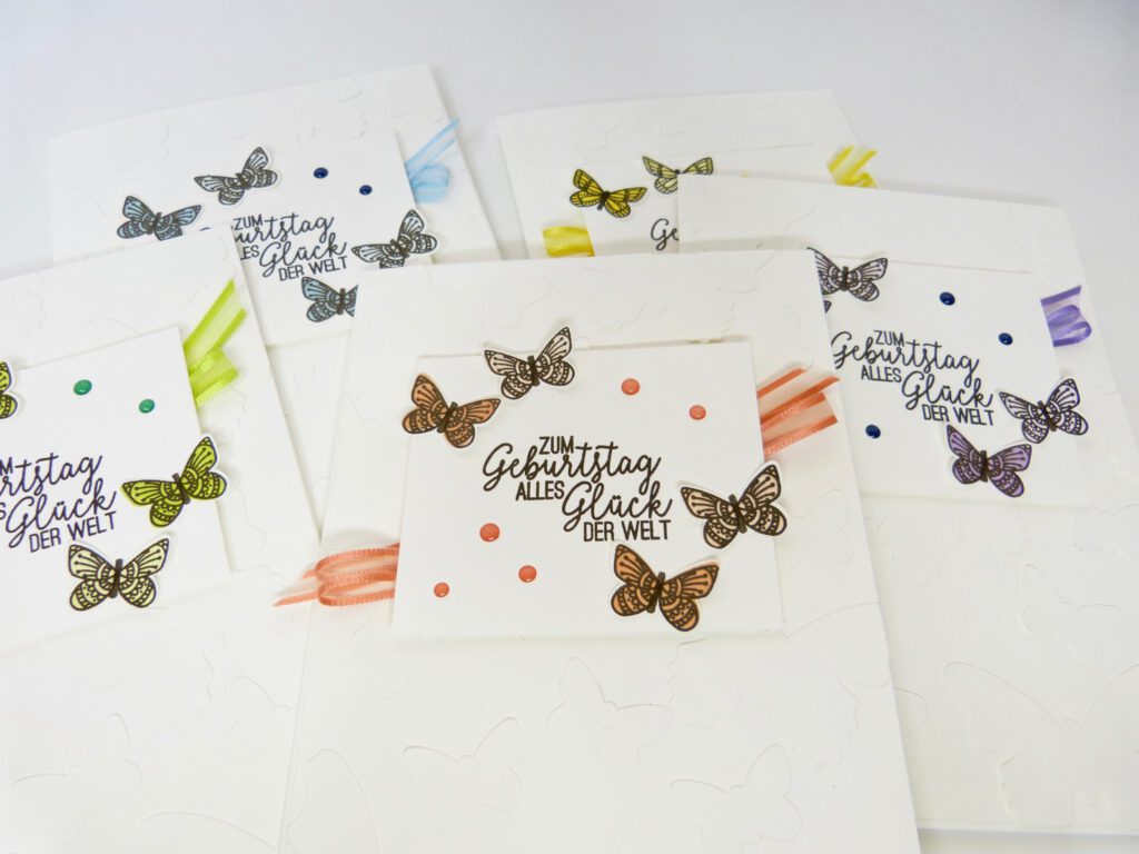 Card in a Box, Anleitung, Karte basteln, Tutorial, Papierbasteln, handmade, Funfold, Stampin Up