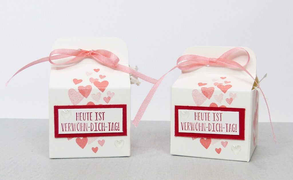 Verwöhn dich Tag, Creme Box, Verpackung, Anleitung, Handmade, Tutorial