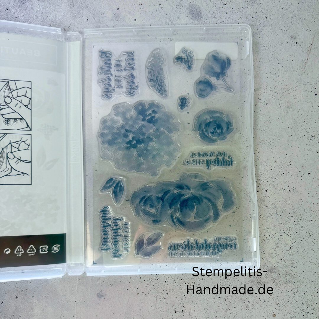 Beautiful Friendship Photopolymer Stempelset von Stampin Up unbenutzt Florales Stampin Up Stempelset Beautiful Friendship mit Blumenmotiven Photopolymer Stempelset Beautiful Friendship für Karten und DIY Projekte Unbenutztes Stampin Up Blumenstempelset Beautiful Friendship Detailansicht der floralen Stempel aus dem Beautiful Friendship Set