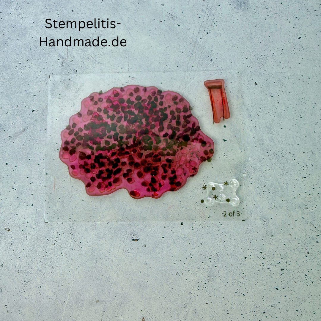 Detailansicht Baum der Freundschaft Photopolymer Stempelset