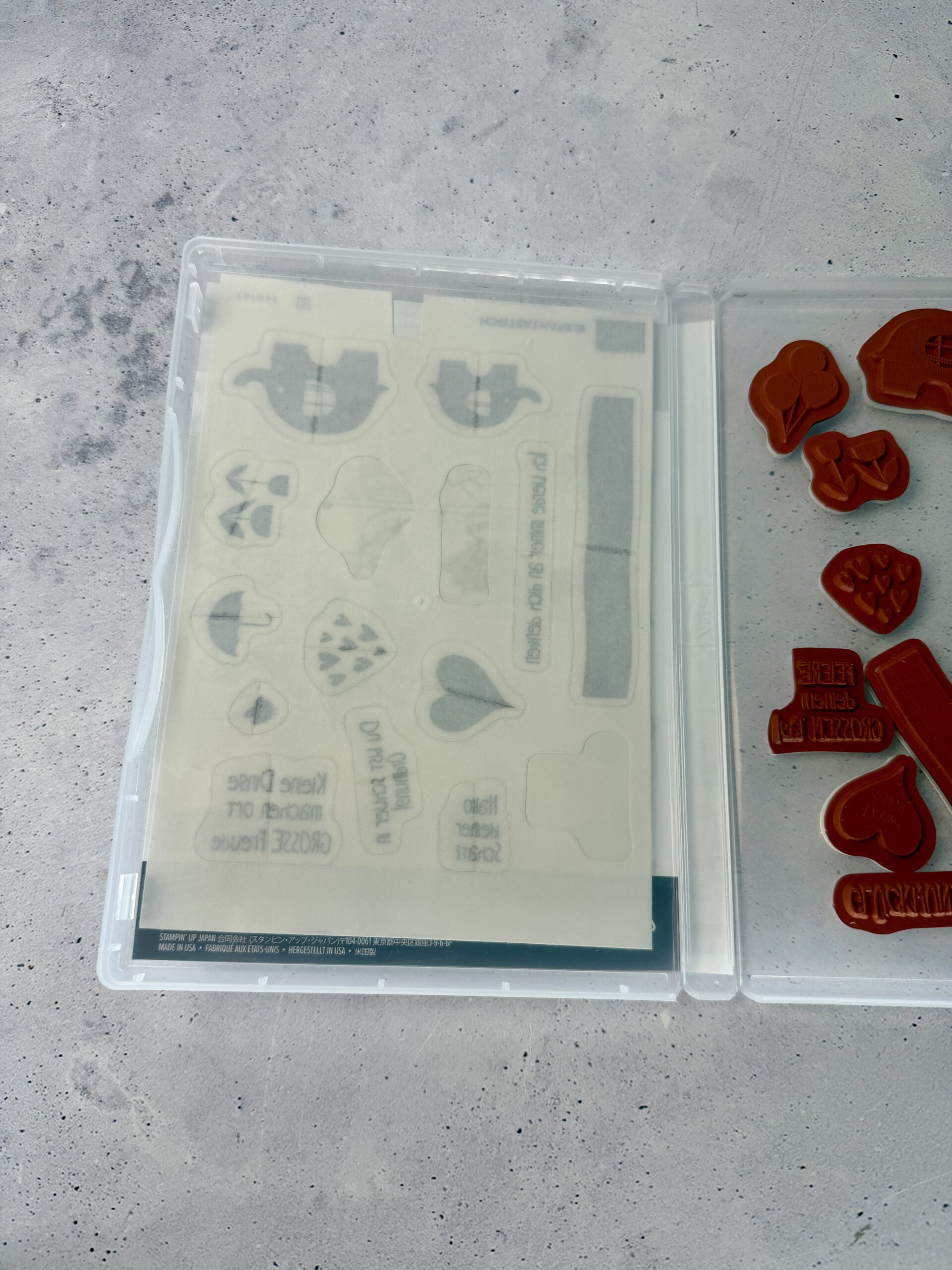 Stampin’ Up! Elefantastisch Stempelset mit 15 Stempeln