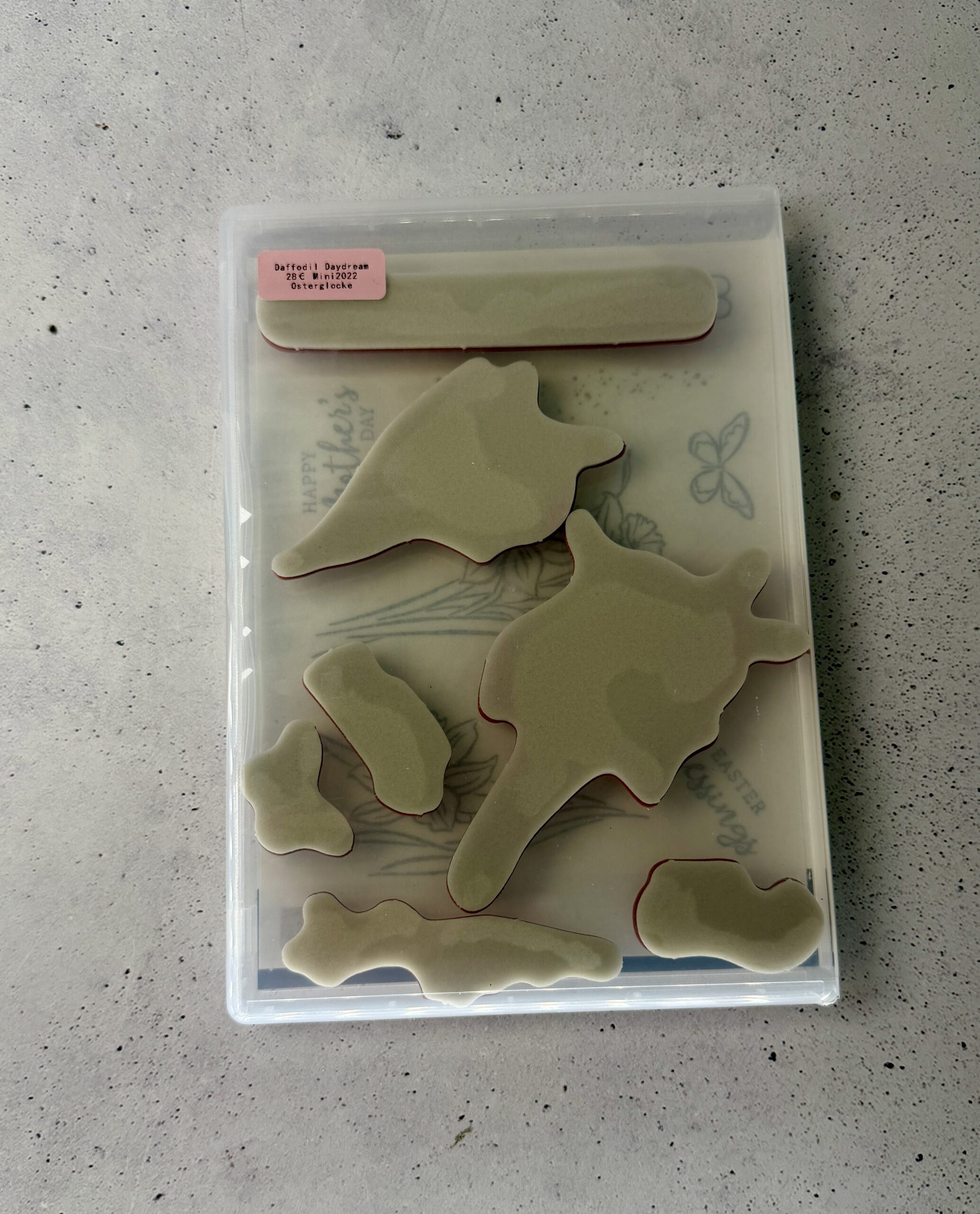 Daffodil Daydream, Daffodil Daydream Stempelset, Daffodil Daydream Stempelset mit Stanzformen, Stampin Up Daffodil Daydream, Stampin Up Stempelset gebraucht, Osterglocke Stanzformen, Osterglocken Stempel, Blumen Stempelset, Blumen Stanzformen, Osterkarten basteln, Frühlingskarten basteln, Cling Stempel, Gummistempel, Stampin Up gebraucht, Bastelset Blumen, florales Stempelset
