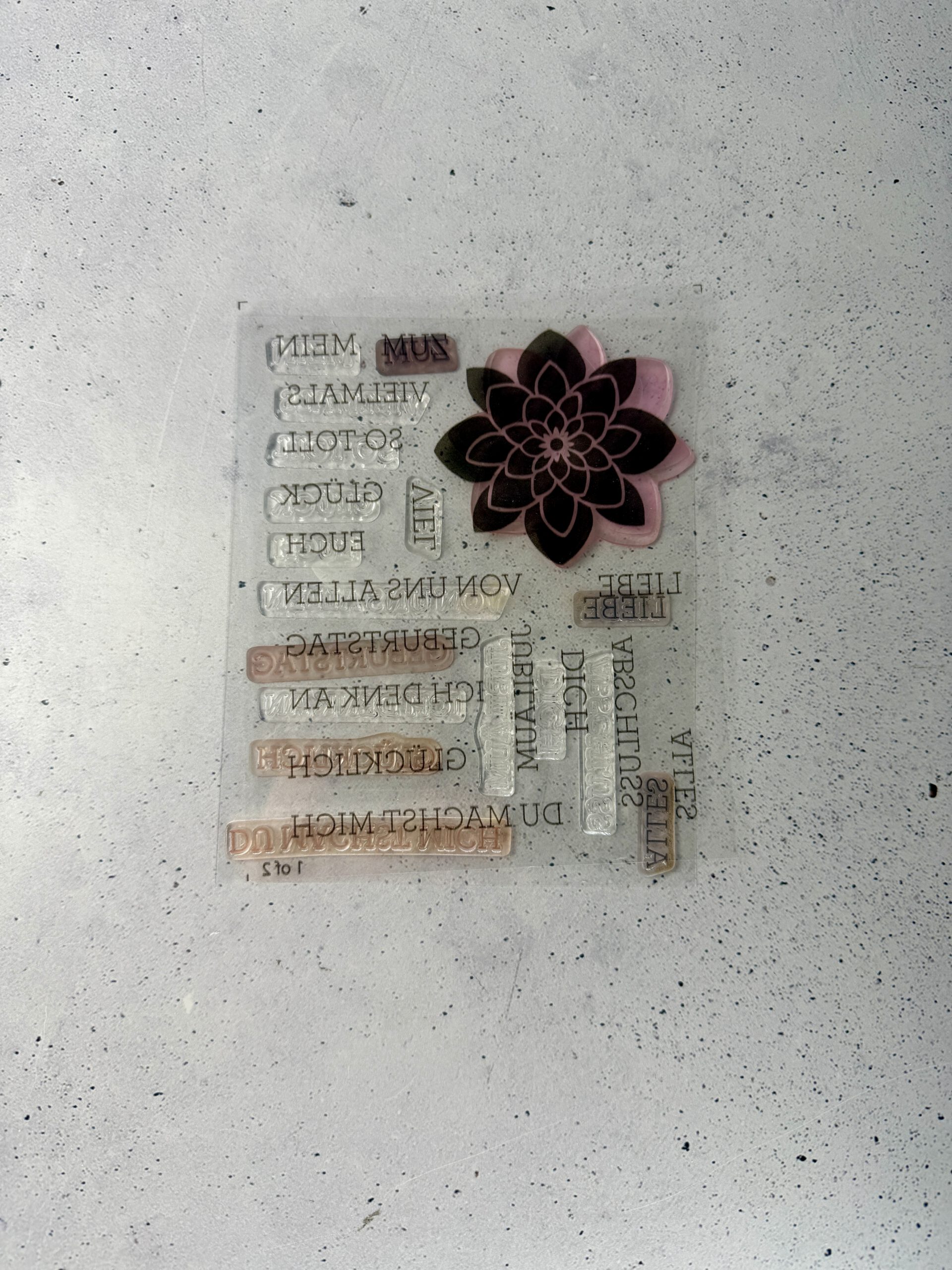 Stampin Up Du bist Stempelset mit 33 gebrauchten Photopolymer-Stempeln