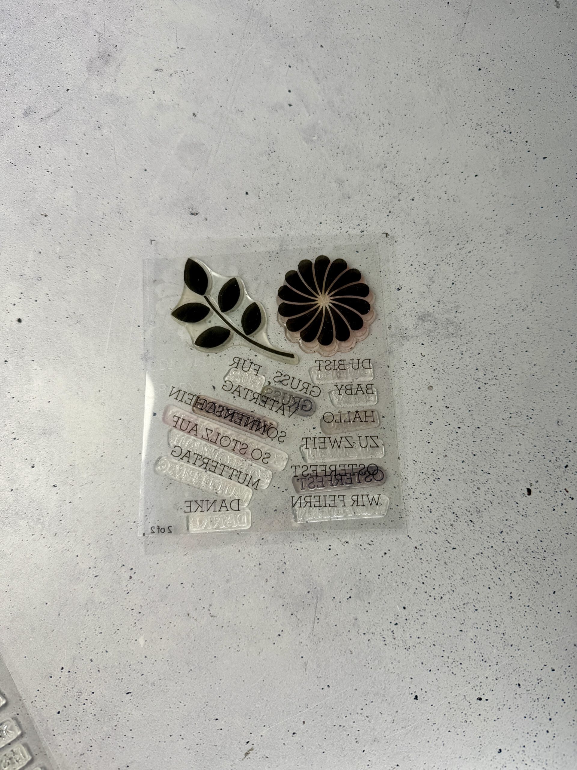 Stampin Up Du bist Stempelset mit 33 gebrauchten Photopolymer-Stempeln